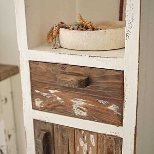 Colonne en pin recyclé fsc mixte