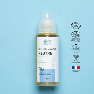 Huile de massage neutre - 120ml