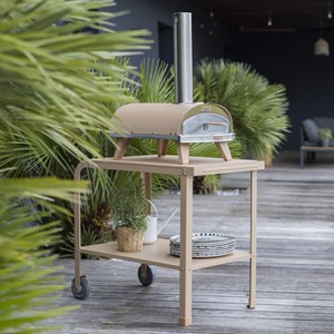 Four à pizza à pellets piana  sable