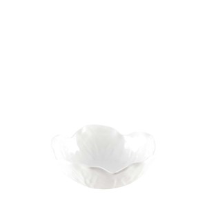 Assiette creuse blanche en mélamine