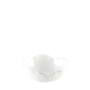 Assiette creuse blanche en mélamine  - lot de 6