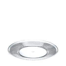 Assiette plate acrylique diamant
