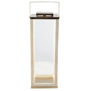 Lanterne carré en verre grand modèle