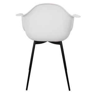 Fauteuil gustav blanc