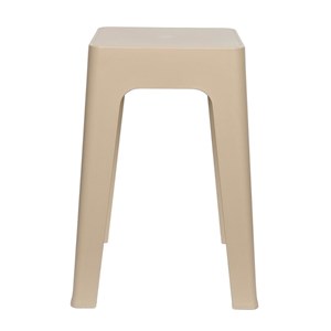 Tabouret empilable beige