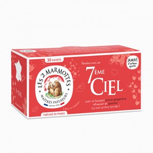 Infusion 7ème ciel bio - 30 sachets