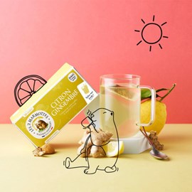 Infusion citron gingembre - 30 sachets