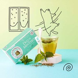 Infusion duo de menthes bio - 30 sachets