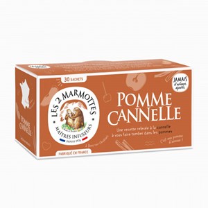 Infusion pomme cannelle - 30 sachets