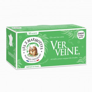 Infusion verveine bio - 30 sachets