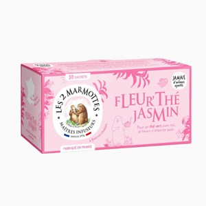 Thé vert bio fleur'thé jasmin - 30 sac.