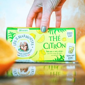 Thé citron bio - 30 sachets