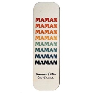 Marque-pages fête maman coloré