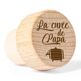 Bouchon bouteille la cuvée de papa