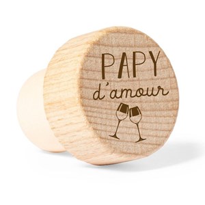 Bouchon de bouteille papy d’amour