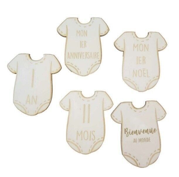 Lot de 15 cartes étapes body