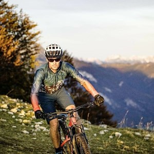 Maillot cycliste loeffler à manches XXL