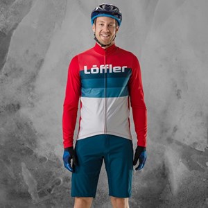 Chemise cycliste loeffler à manches M