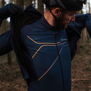 Maillot cycliste à manches longues S