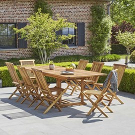 Salon jardin extensible 8&nbsp;10 p