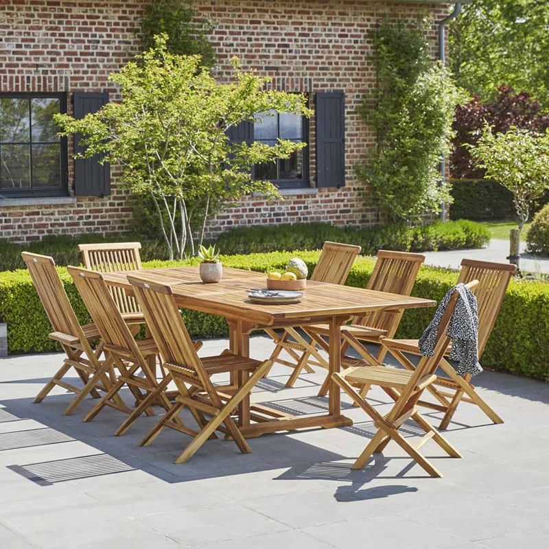 Salon jardin extensible 8&nbsp;10 p