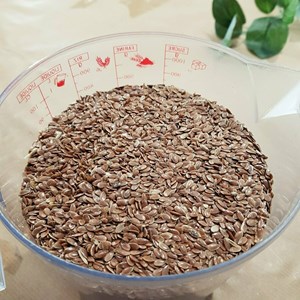 Bandeau yeux yoga en graine de lin