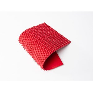 Tapis d'acupression taille s rouge