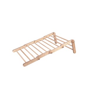 Mur d'escalade fipitri bois naturel