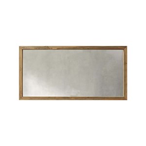 Miroir rectangulaire teck recyclé
