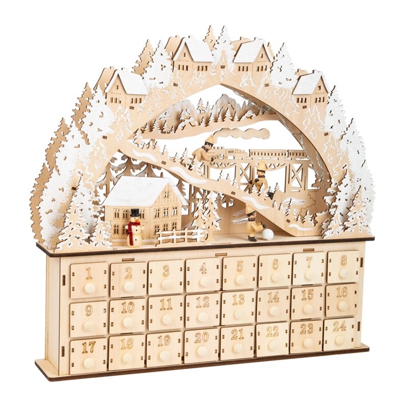 Calendrier de l'avent plaisir du ski