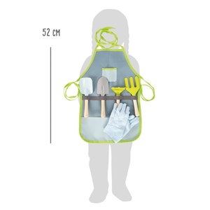 Tablier avec outils de jardinage