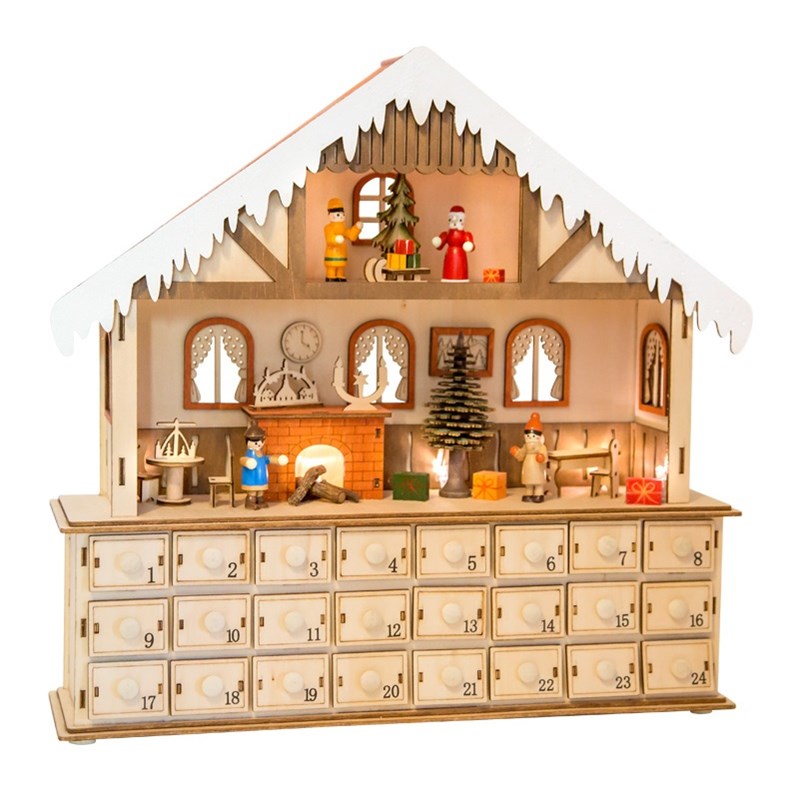 Small foot company - Calendrier de l'avent illuminé salon