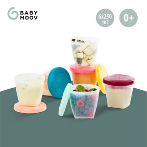 Babybols contenants petits pots 6x250ml