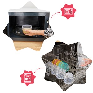 Badabowls - contenants petits pots x12