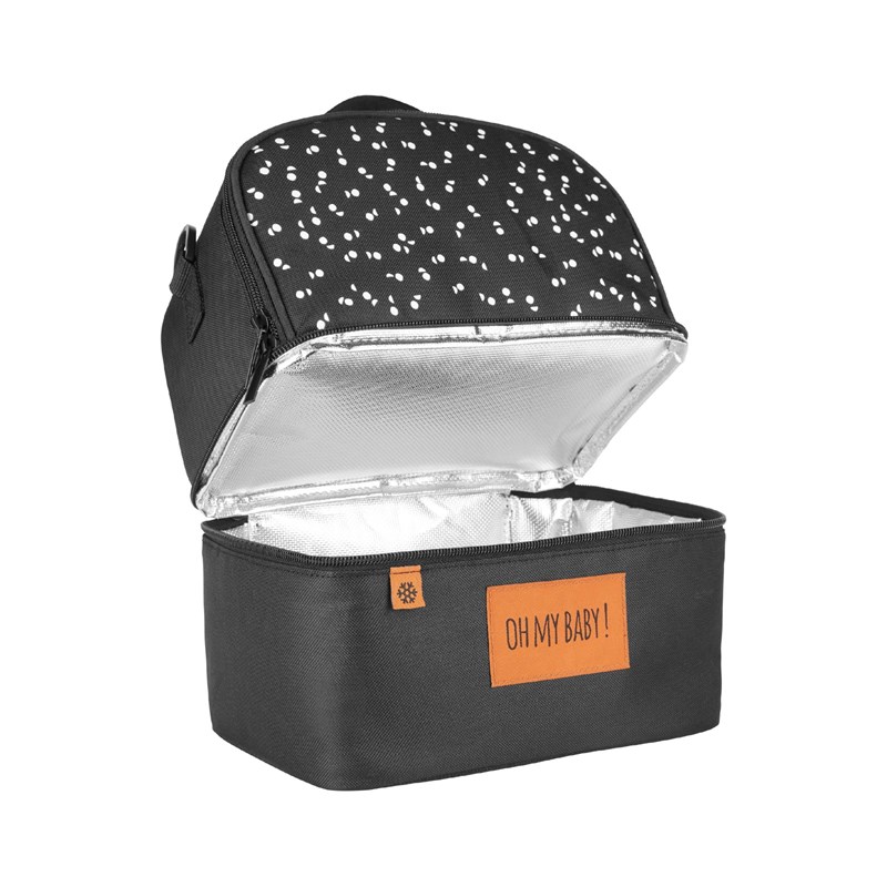 Badabulle - Sac repas isotherme pick&go compartiment