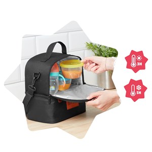 Sac repas isotherme pick&go compartiment