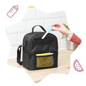 Sac repas isotherme pick&go compartiment