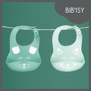 Lot de 2 bavoirs bib'isy