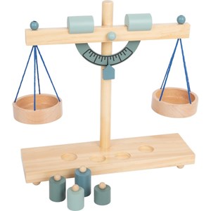 Balance romaine en bois