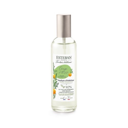 Esteban - Vaporisateur 100 ml orange et thé vert