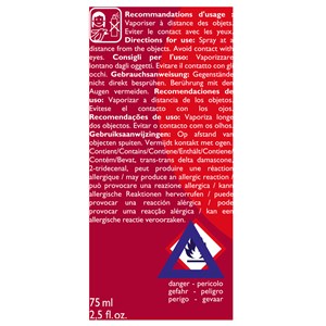 Vaporisateur 75 ml rouge cassis