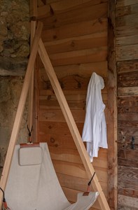 Fauteuil tipy lin clair