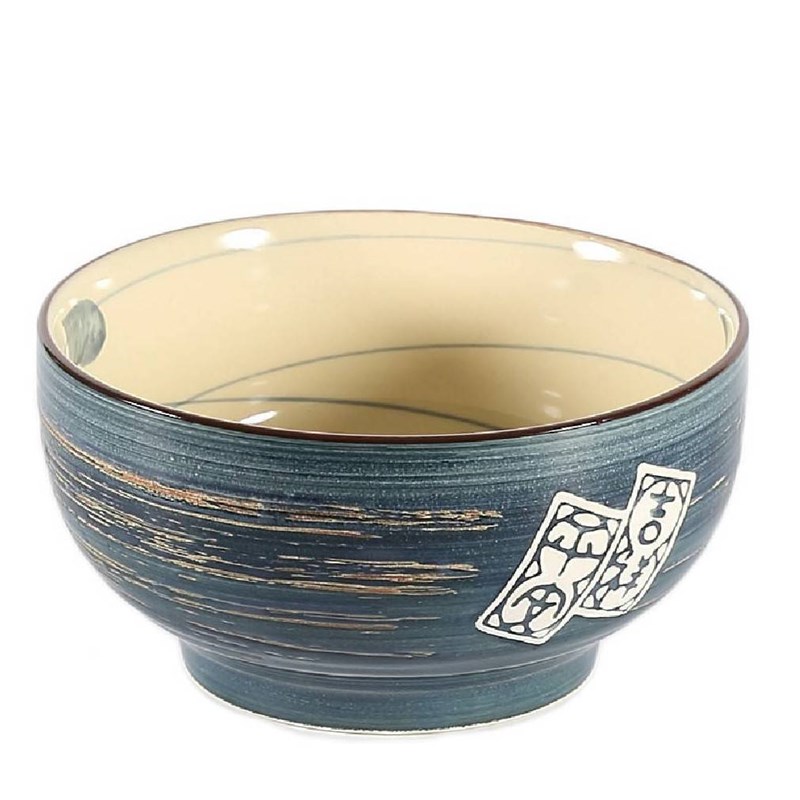 La chineuse - Grand bol à ramen – bleu