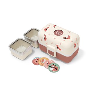 Bento compartimenté enfant 800ml renard