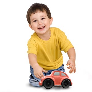 Petites voitures – voiture de ville orange