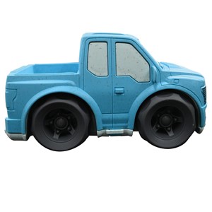 Pick-up bleu composé de fibres de blé