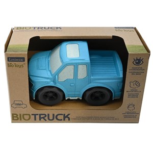 Pick-up bleu composé de fibres de blé