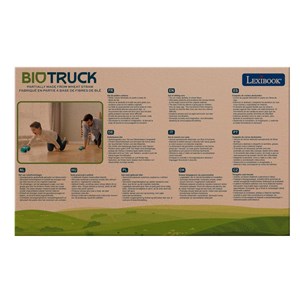 Pick-up bleu composé de fibres de blé