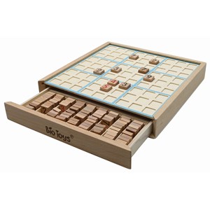 Jeu du sudoku en bois
