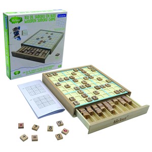 Jeu du sudoku en bois